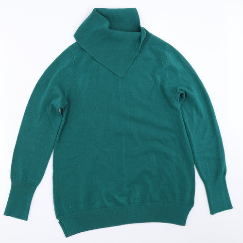 M&Co Womens Green   Pullover Jumper Size 12