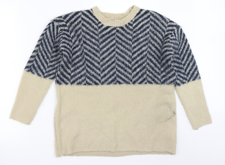 Atmosphere Womens Beige Pullover Jumper Size 6