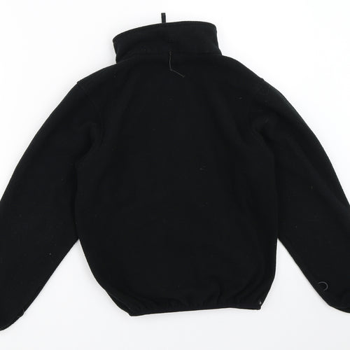 Hi Gear Boys Black  Fleece Jacket  Size 9-10 Years
