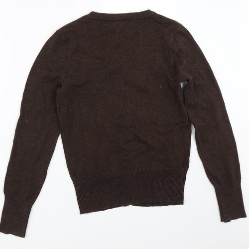 Debenhams Womens Brown   Pullover Jumper Size 8