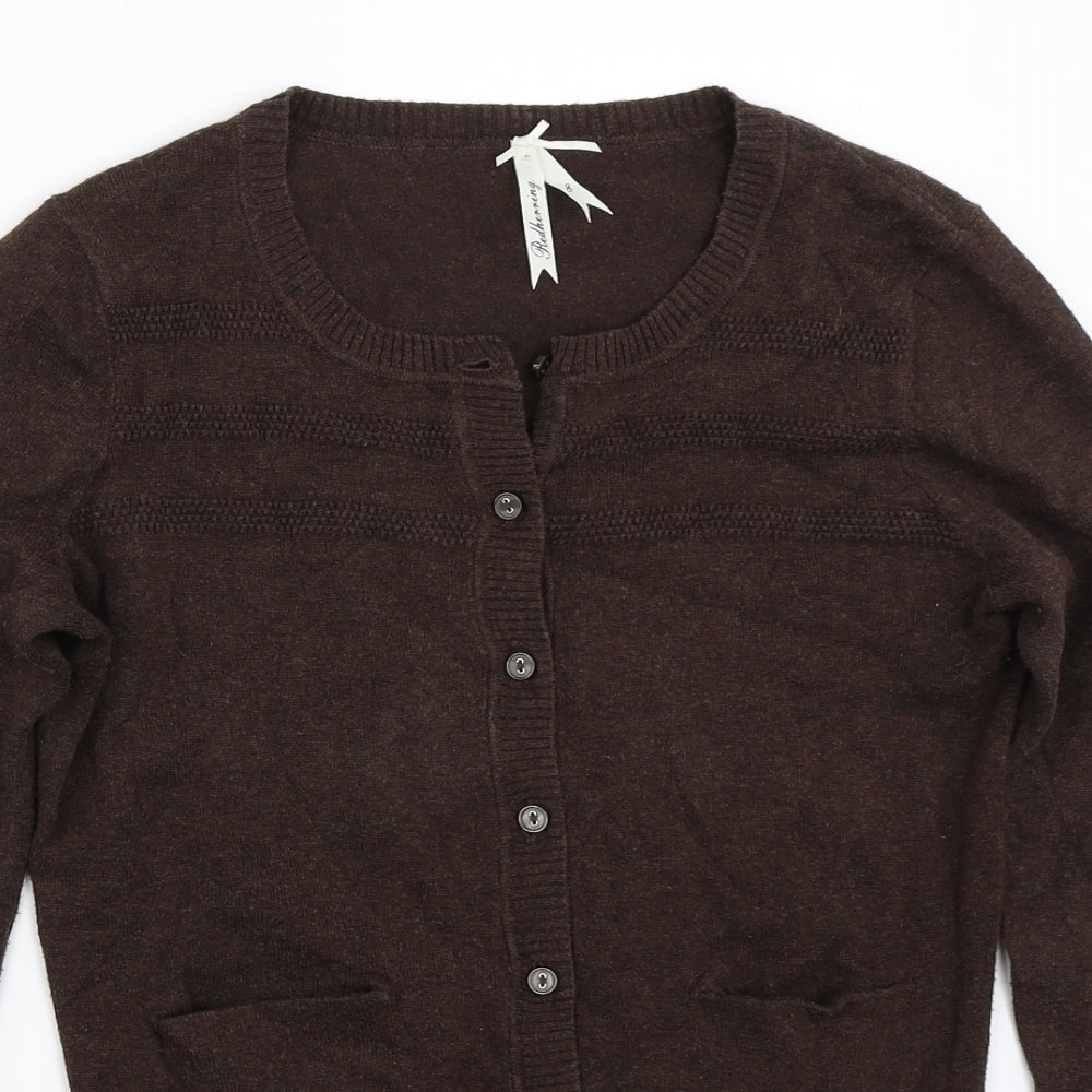 Debenhams Womens Brown   Pullover Jumper Size 8