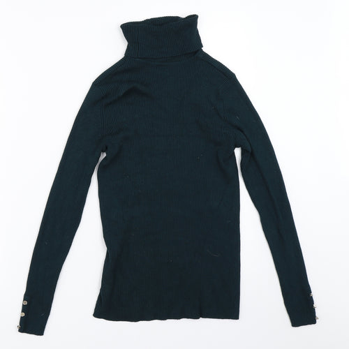 F&F Womens Green   Pullover Jumper Size 10
