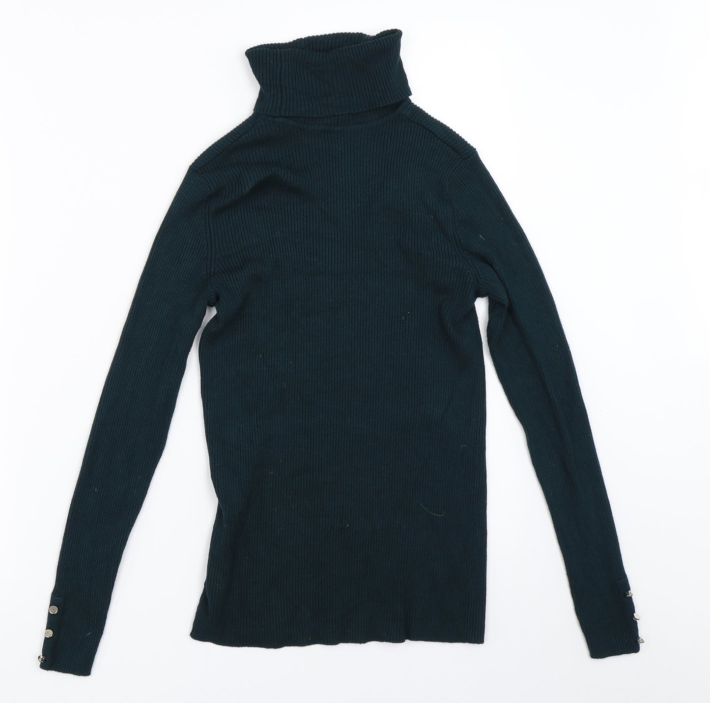 F&F Womens Green   Pullover Jumper Size 10