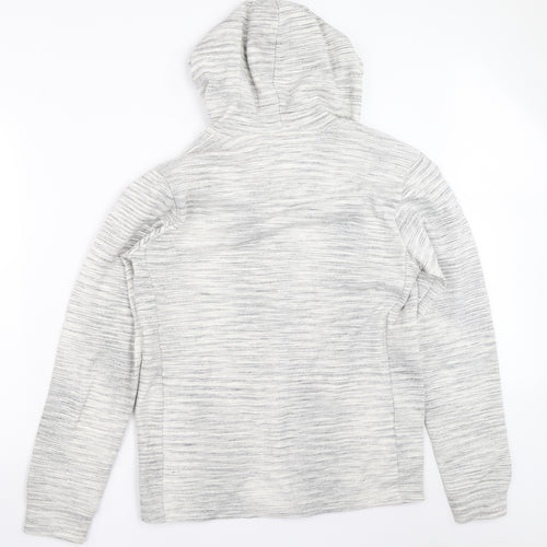 RX Sport Mens Grey   Full Zip Hoodie Size M