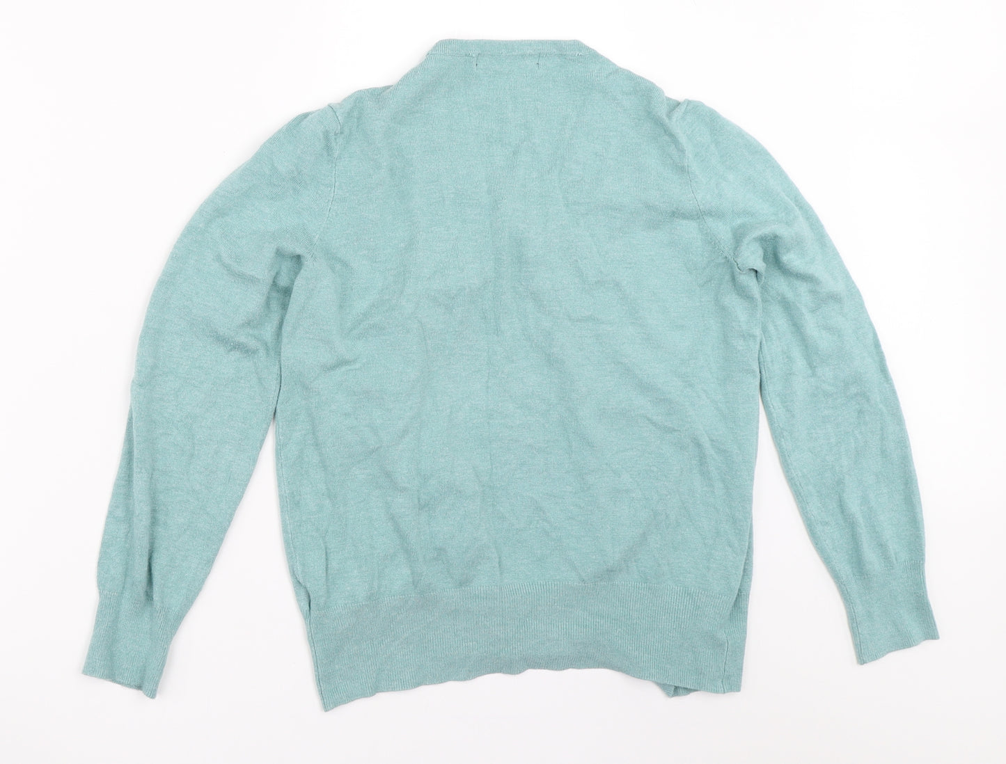 Marks and Spencer Womens Blue   Cardigan Jumper Size 10