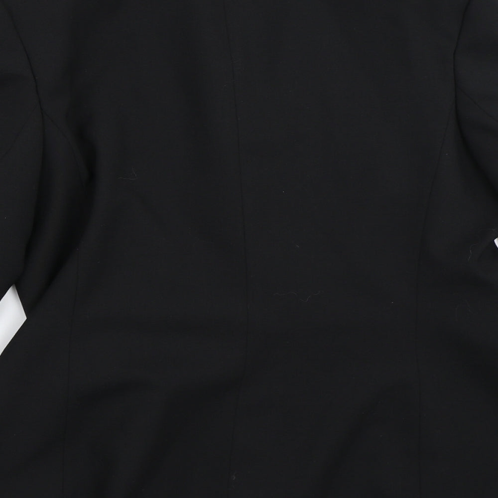 Eddy Taylor Womens Black   Jacket Blazer Size 16