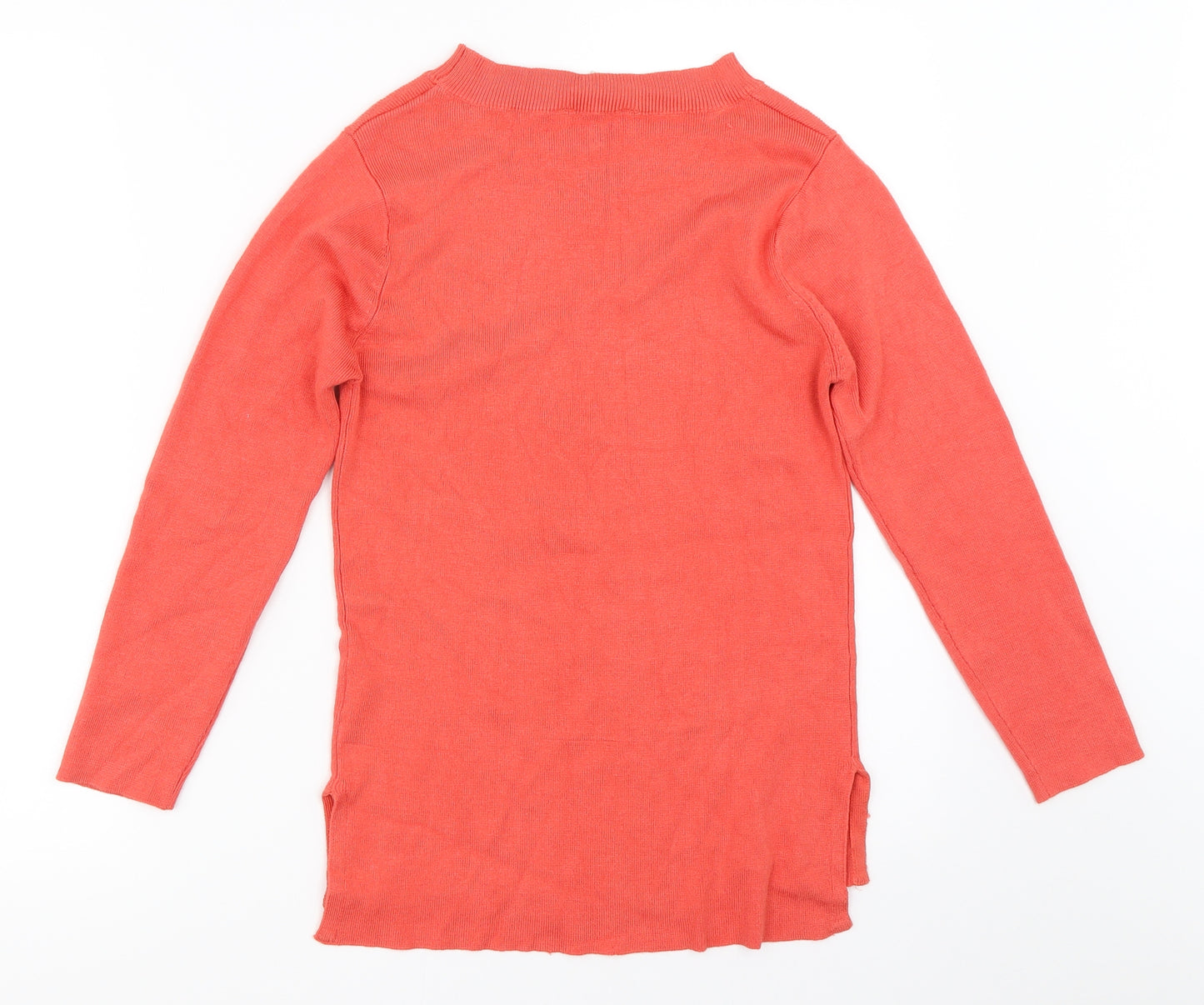 Peacocks Womens Orange   Pullover Jumper Size 8