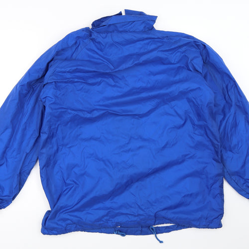 Classics Womens Blue   Windbreaker Coat Size 16