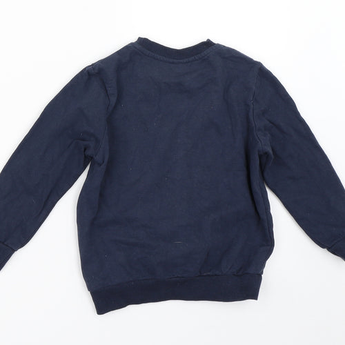 Disney Girls Blue   Pullover Sweatshirt Size 5 Years  - bambi