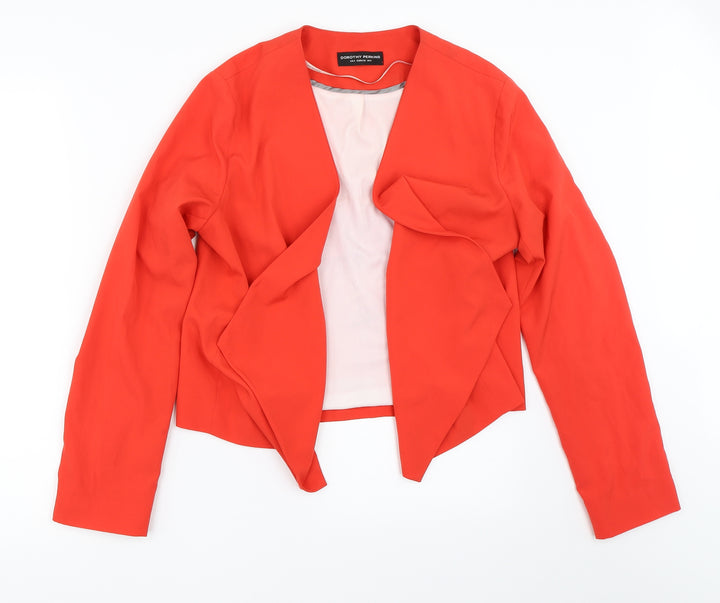 Dorothy Perkins Womens Red   Jacket  Size 8