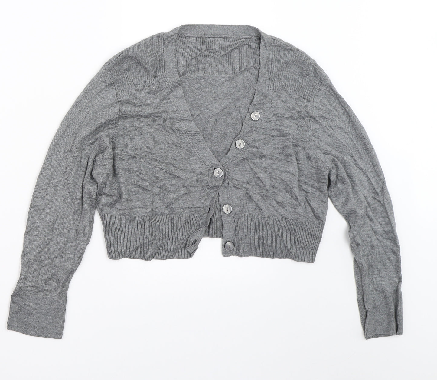 Marks and Spencer Womens Grey   Pullover Jumper Size 14