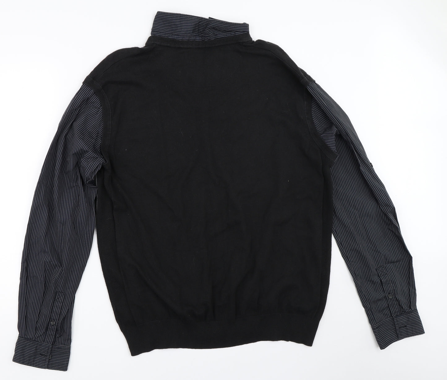 NEXT Mens Black   Pullover Jumper Size 2XL
