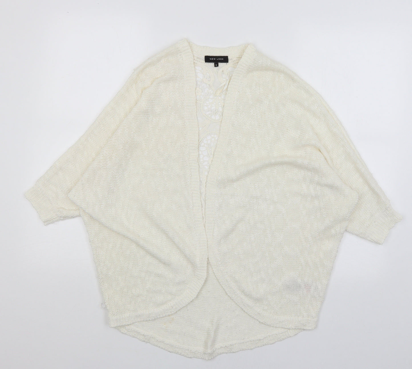 New Look Womens White   Wrap Jumper Size S