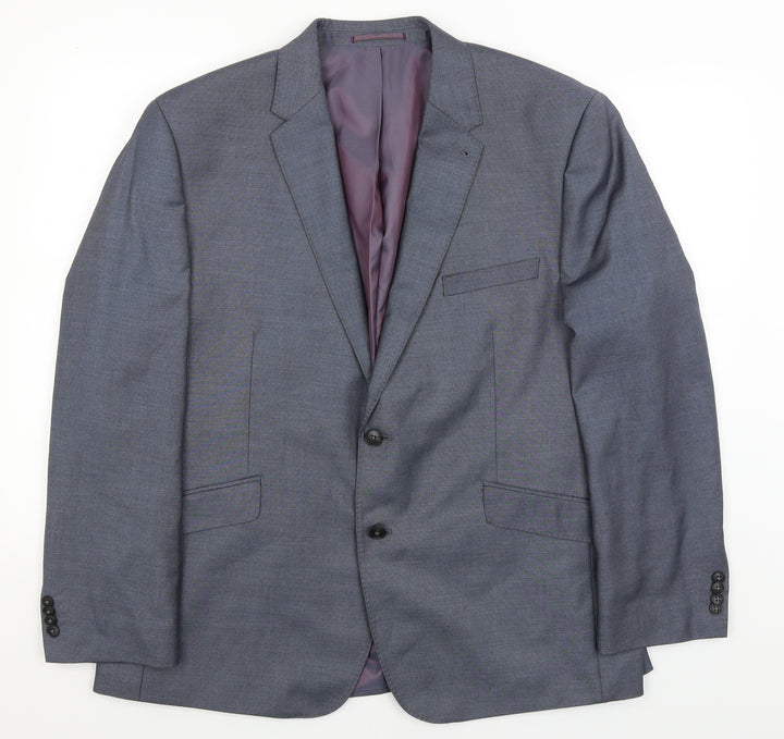 Taylor & Wright Mens Blue Jacket Blazer Size XL