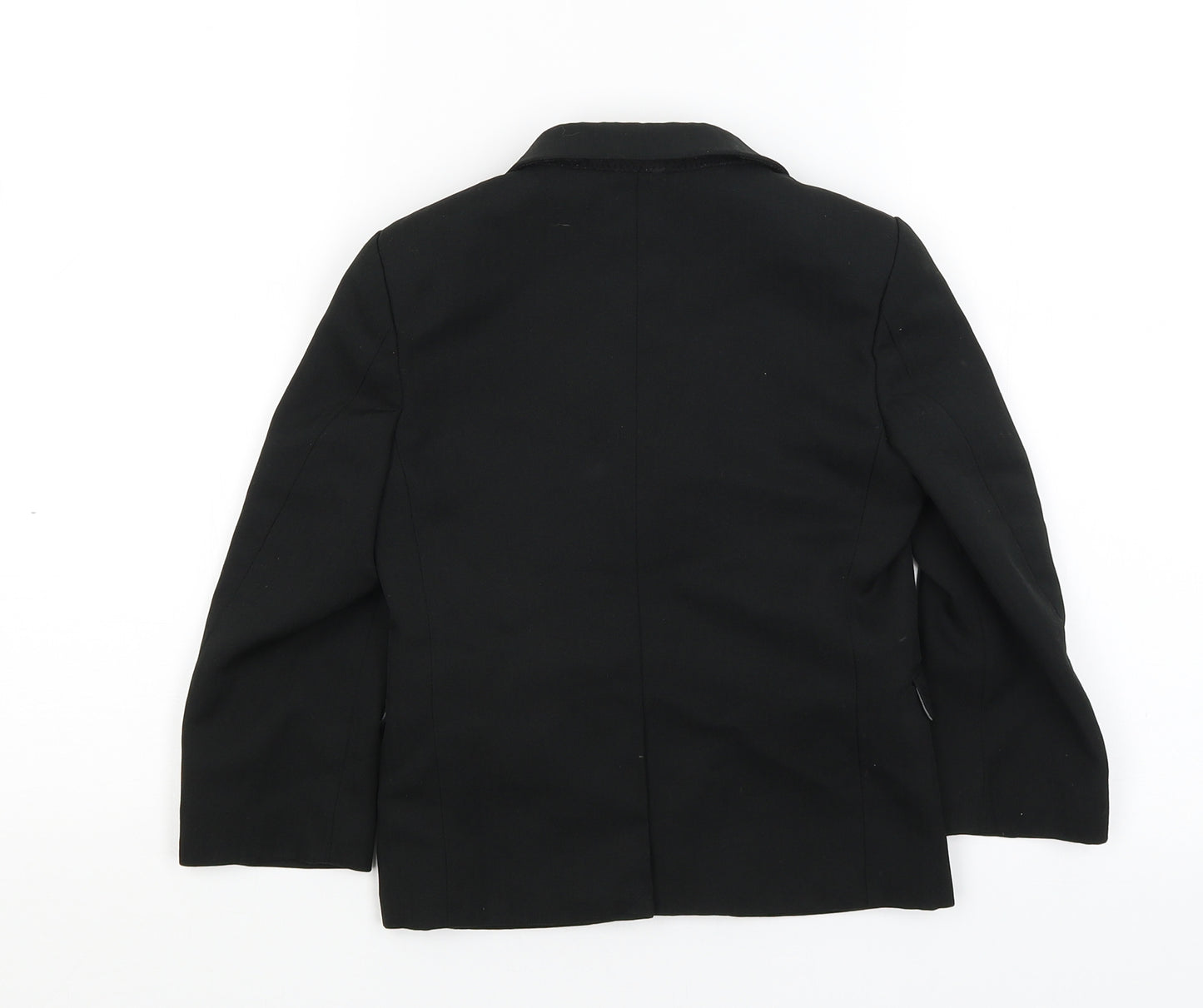 Matalan Boys Black   Jacket Blazer Size 4-5 Years
