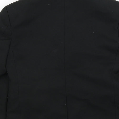 Matalan Boys Black   Jacket Blazer Size 4-5 Years