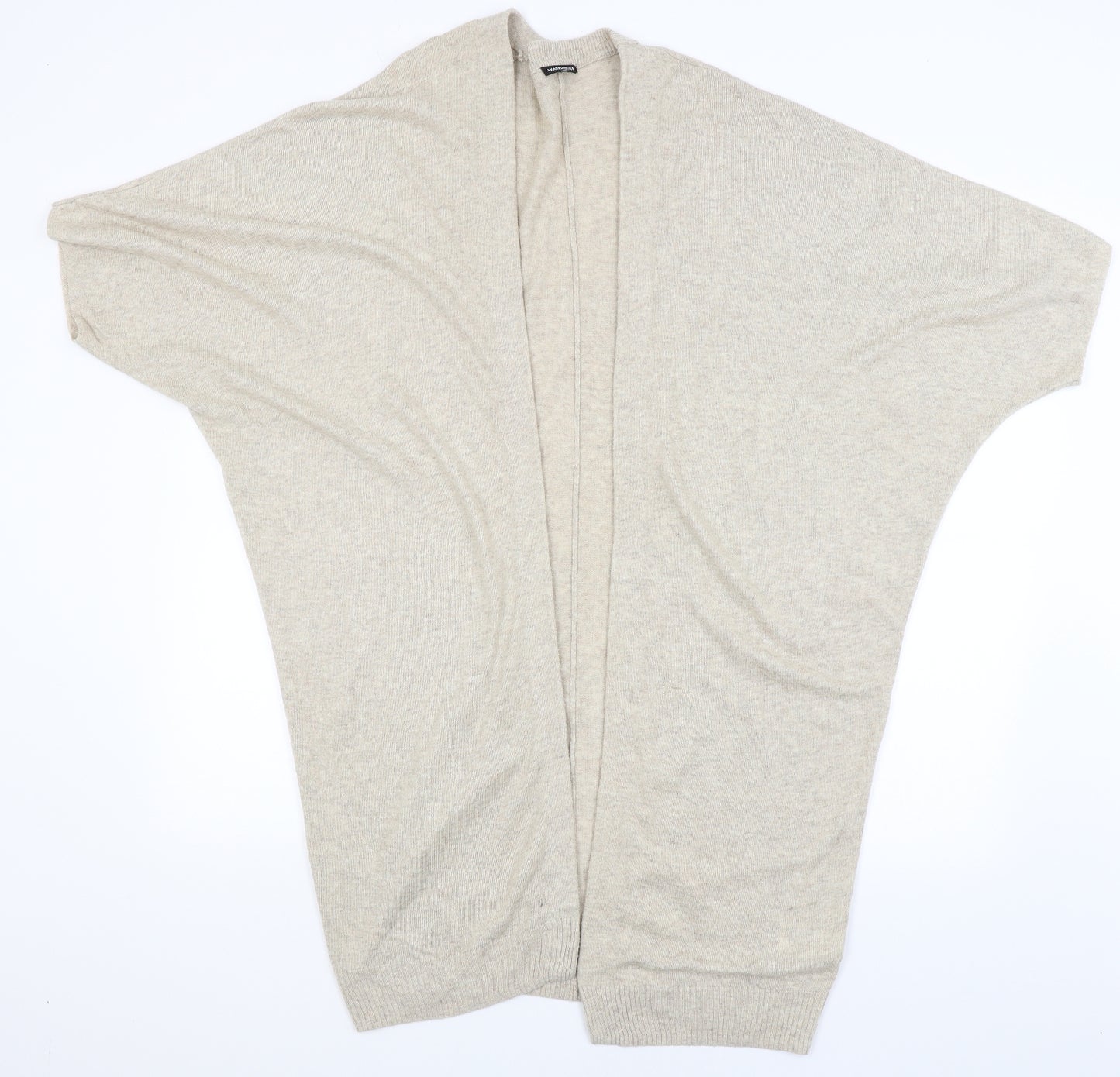 Warehouse Womens Beige   Wrap Jumper Size L