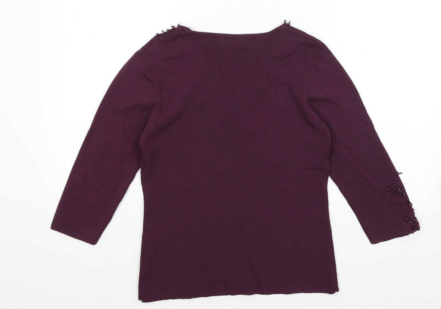 Sky Womens Purple   Basic T-Shirt Size 12