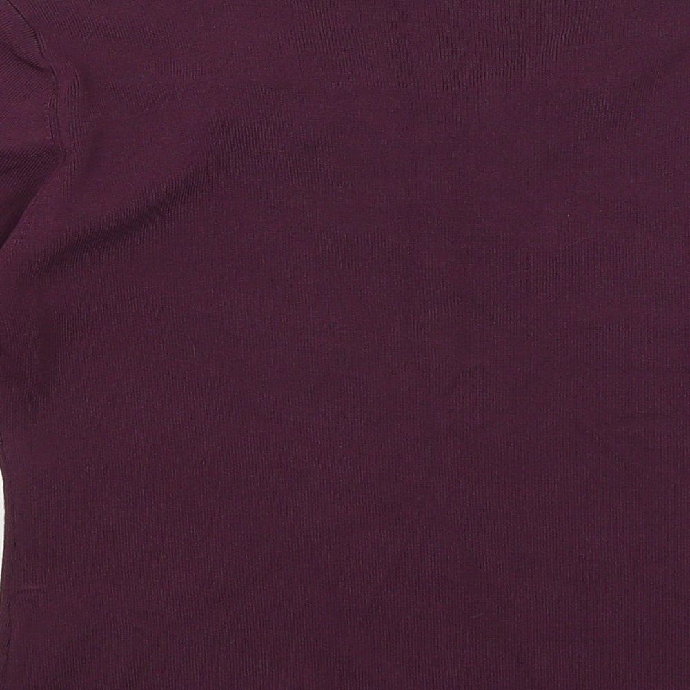 Sky Womens Purple   Basic T-Shirt Size 12