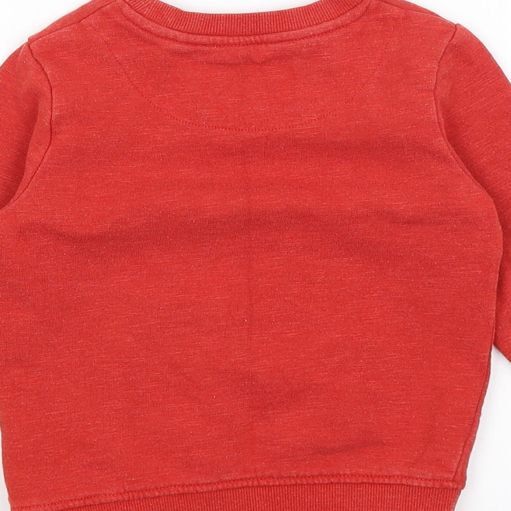 TU Baby Red   Pullover Jumper Size 18-24 Months  - Gruffalo Christmas