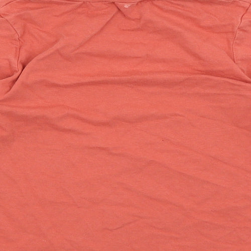 George Girls Red   Basic T-Shirt Size 4-5 Years