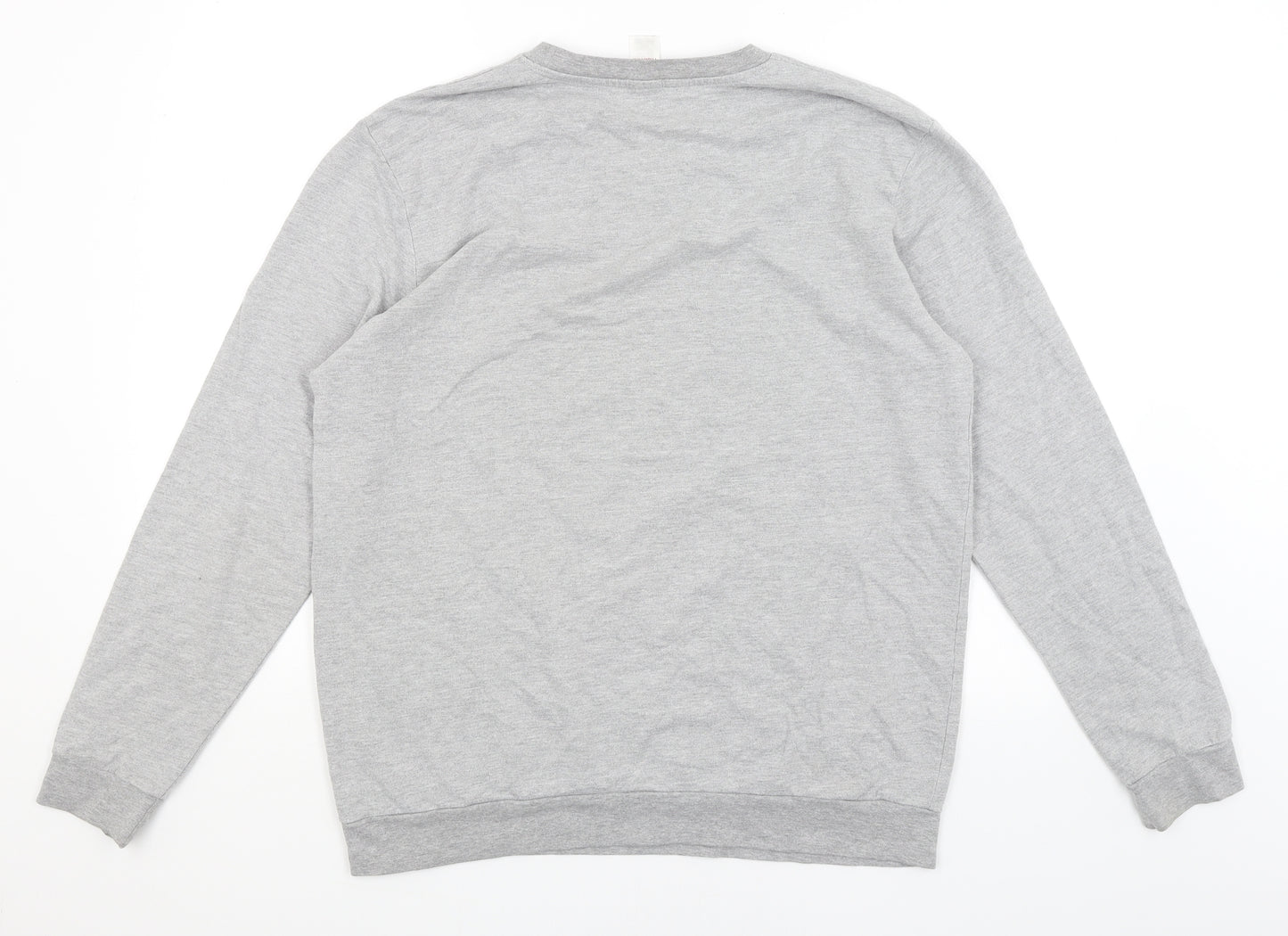 M&Co Mens Grey   Pullover Jumper Size M