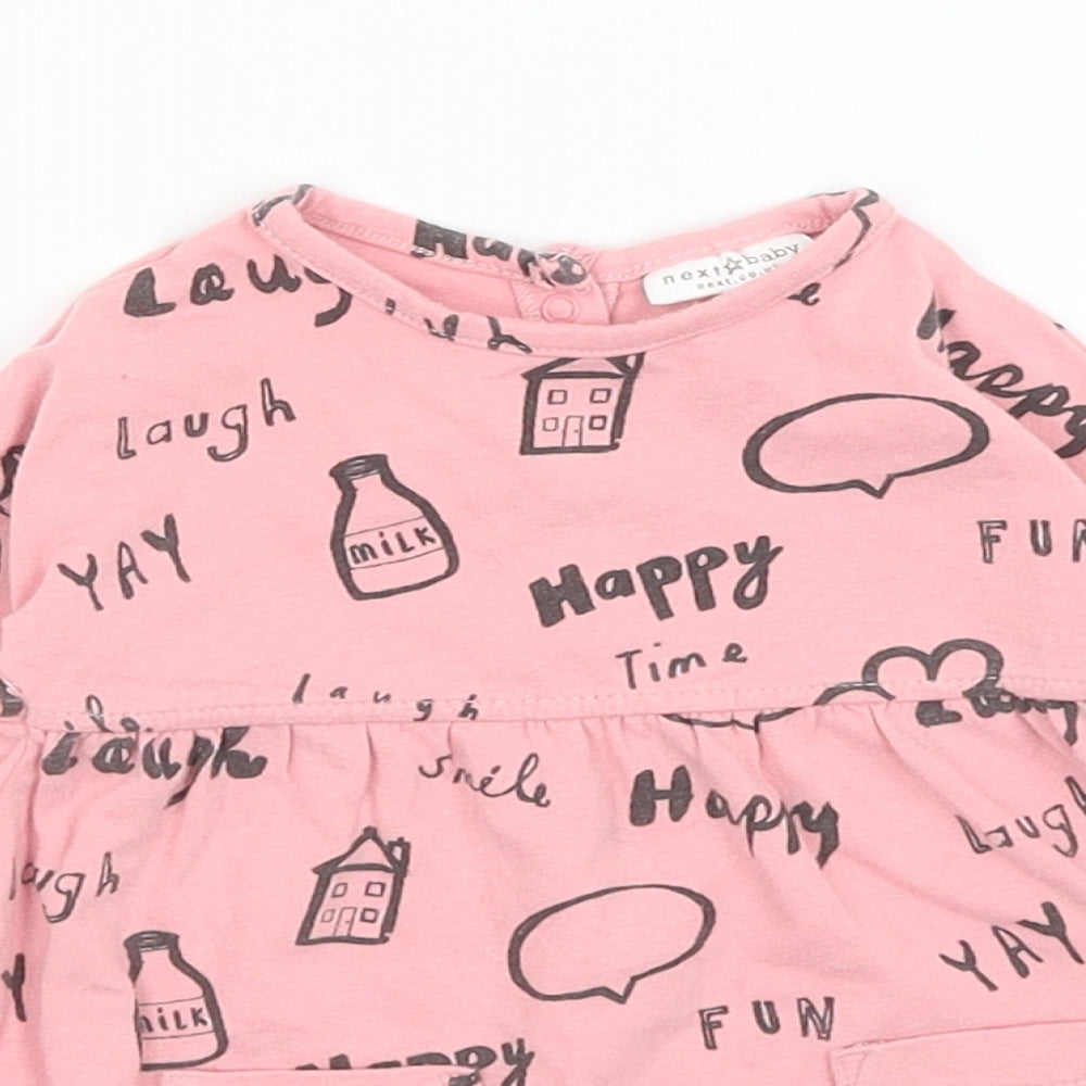 NEXT Baby Pink   Fit & Flare  Size 0-3 Months