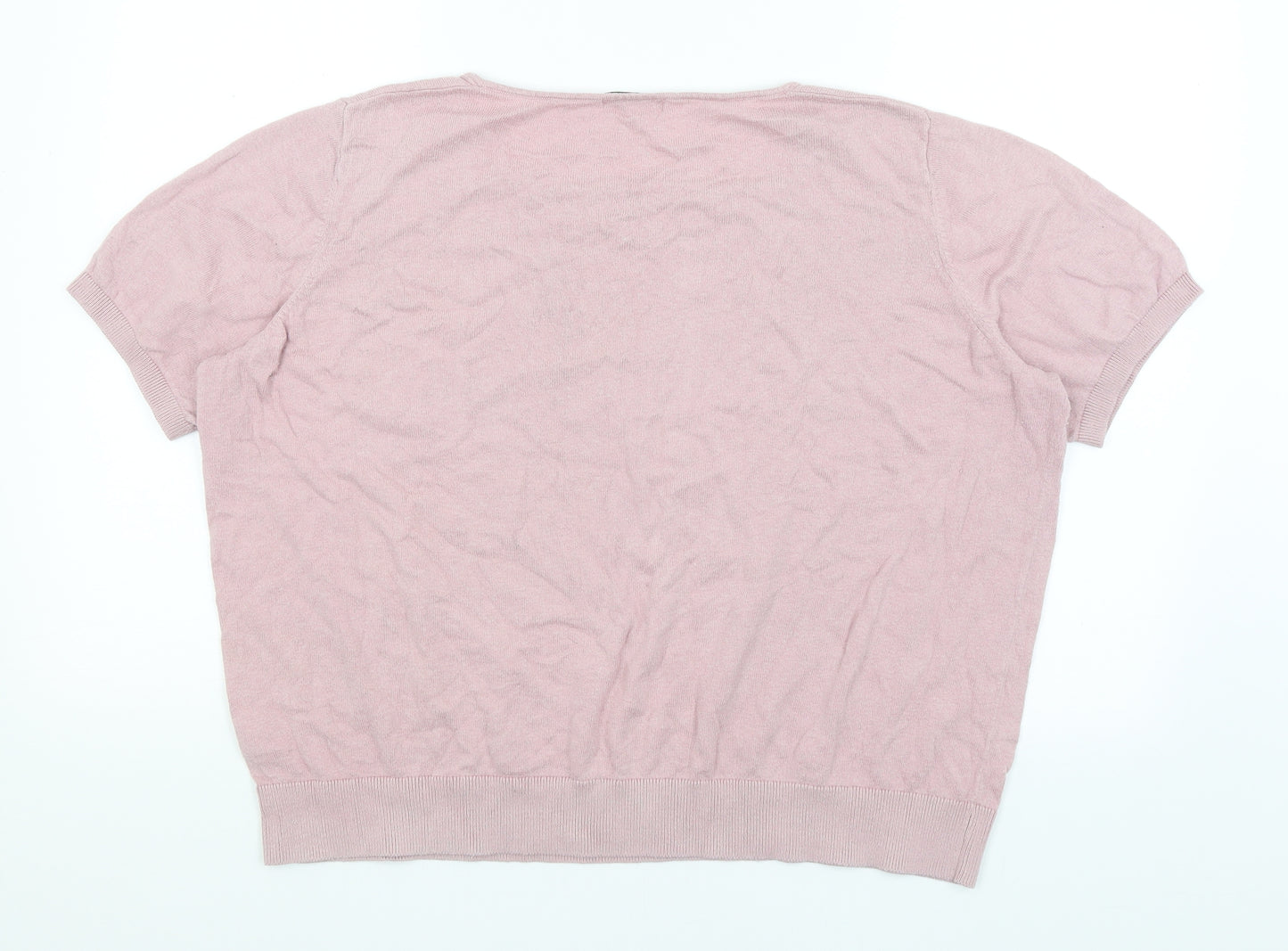 TU Womens Pink   Basic T-Shirt Size 24