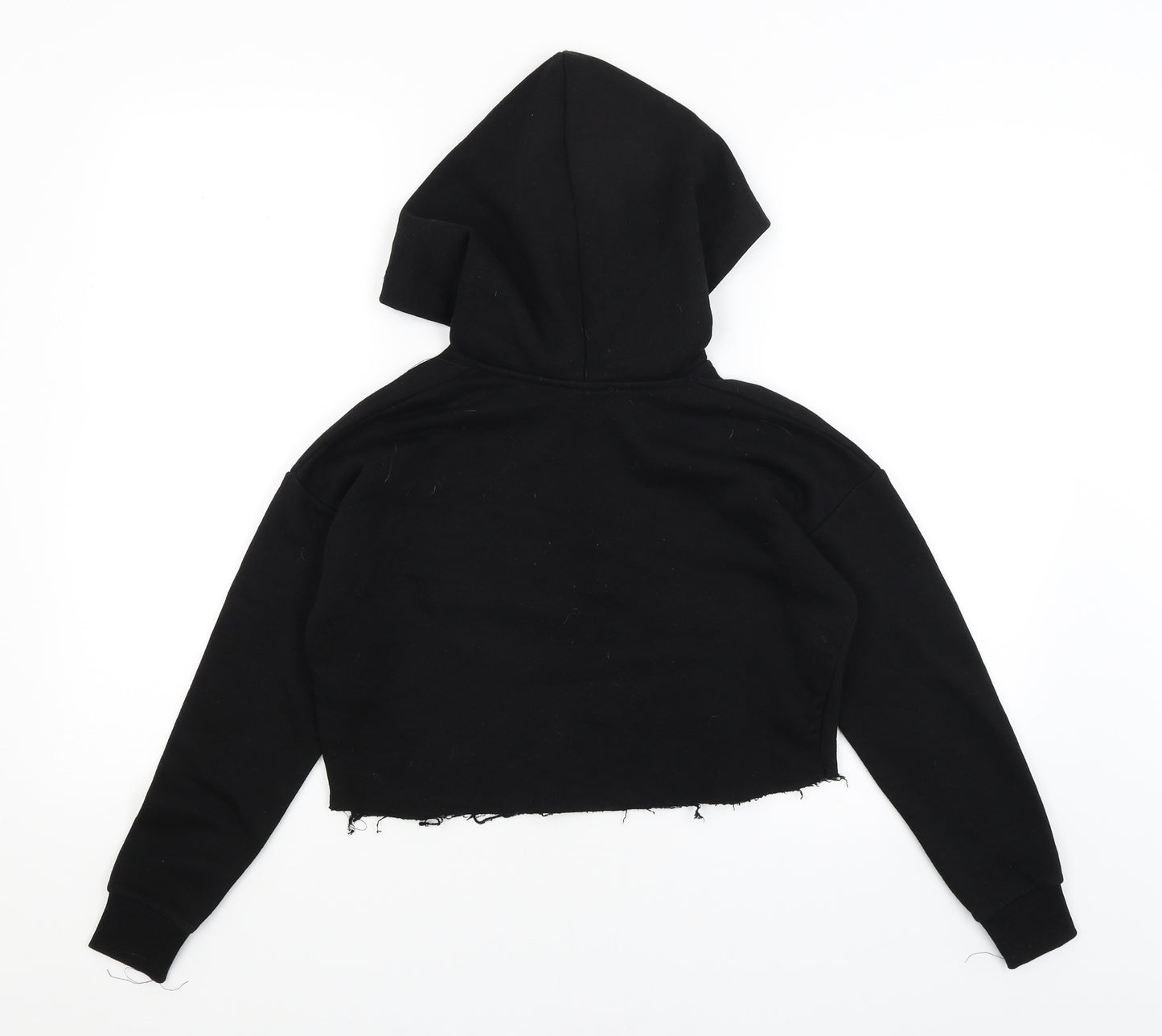 New Look Girls Black   Pullover Hoodie Size 10-11 Years  - Chicago
