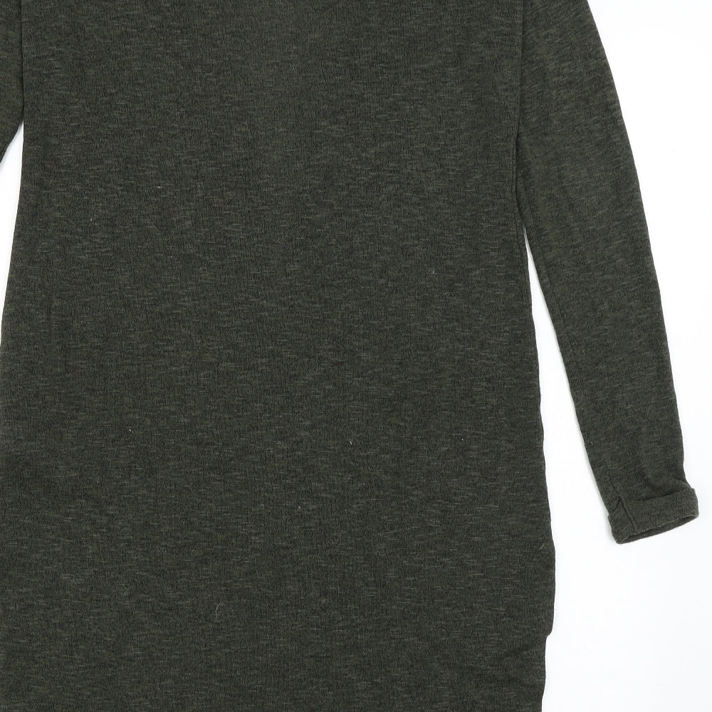 New Look Womens Green   Wrap Jumper Size 12