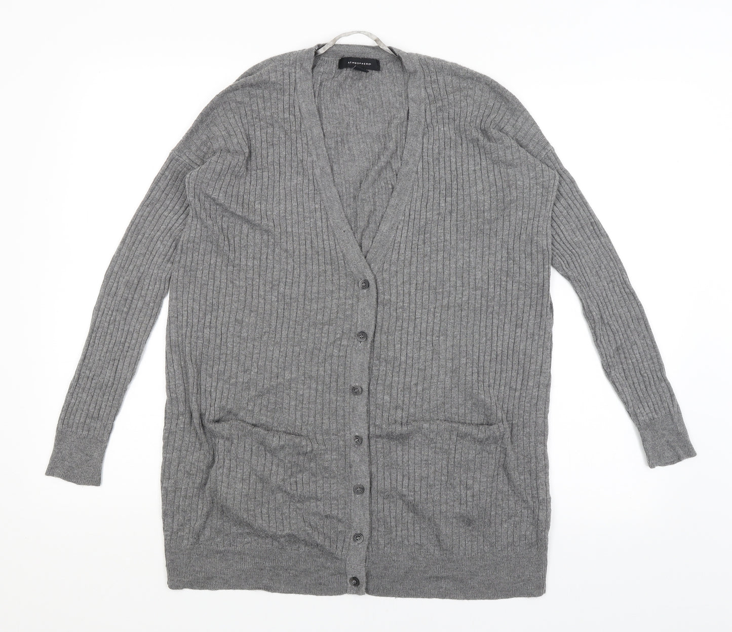 Atmosphere Womens Grey   Cardigan Jumper Size 8