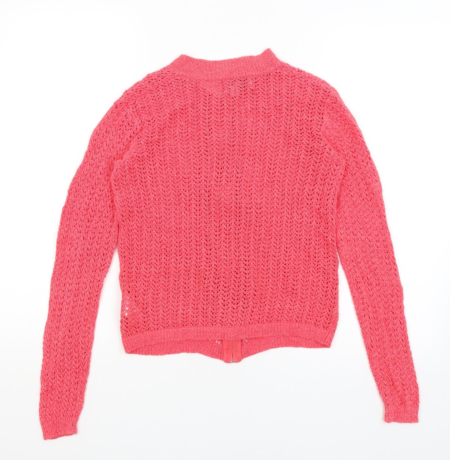 NEXT Womens Red   Full Zip Jumper Size 8