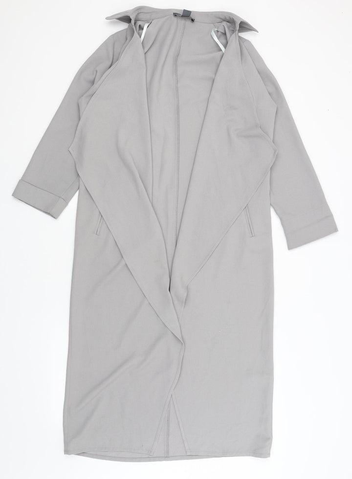 Atmosphere Womens Grey Wrap Jumper Size 10