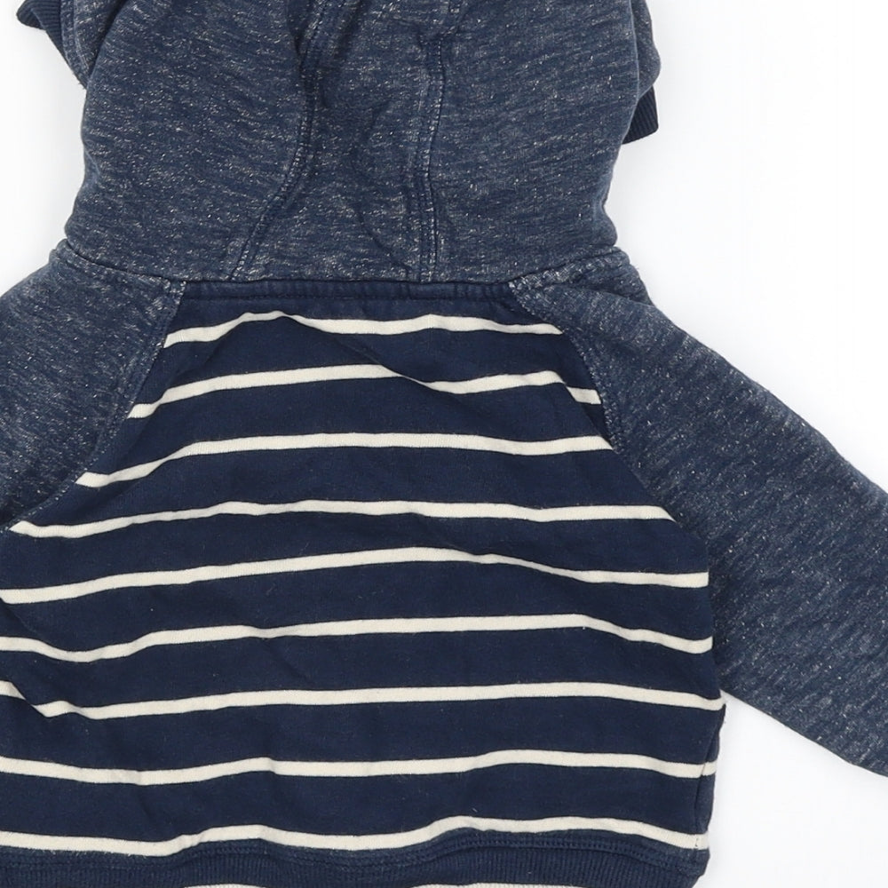 George Baby Blue Striped  Pullover Jumper Size 9-12 Months  - #Pilot