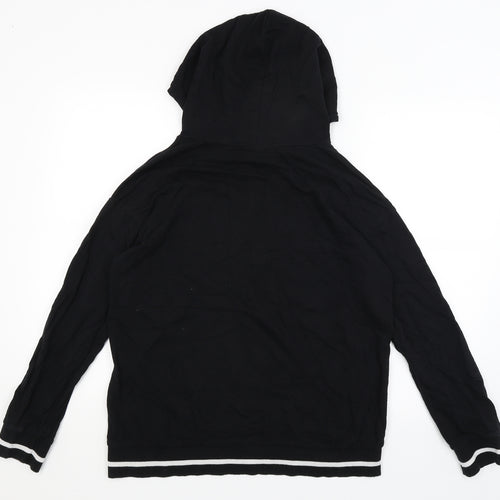 Select Womens Black   Pullover Hoodie Size 12