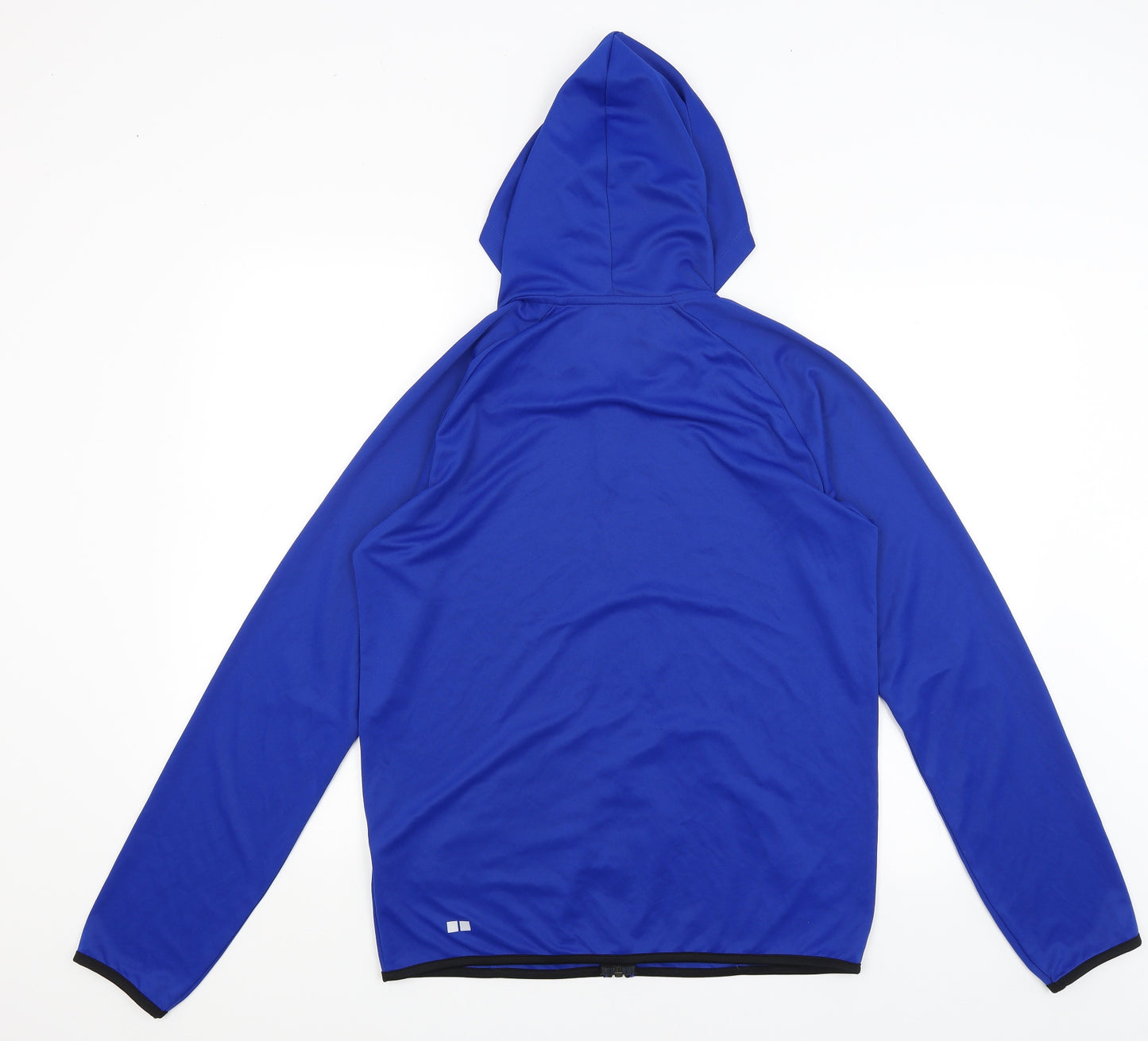 Uni Qlo Mens Blue   Full Zip Hoodie Size M