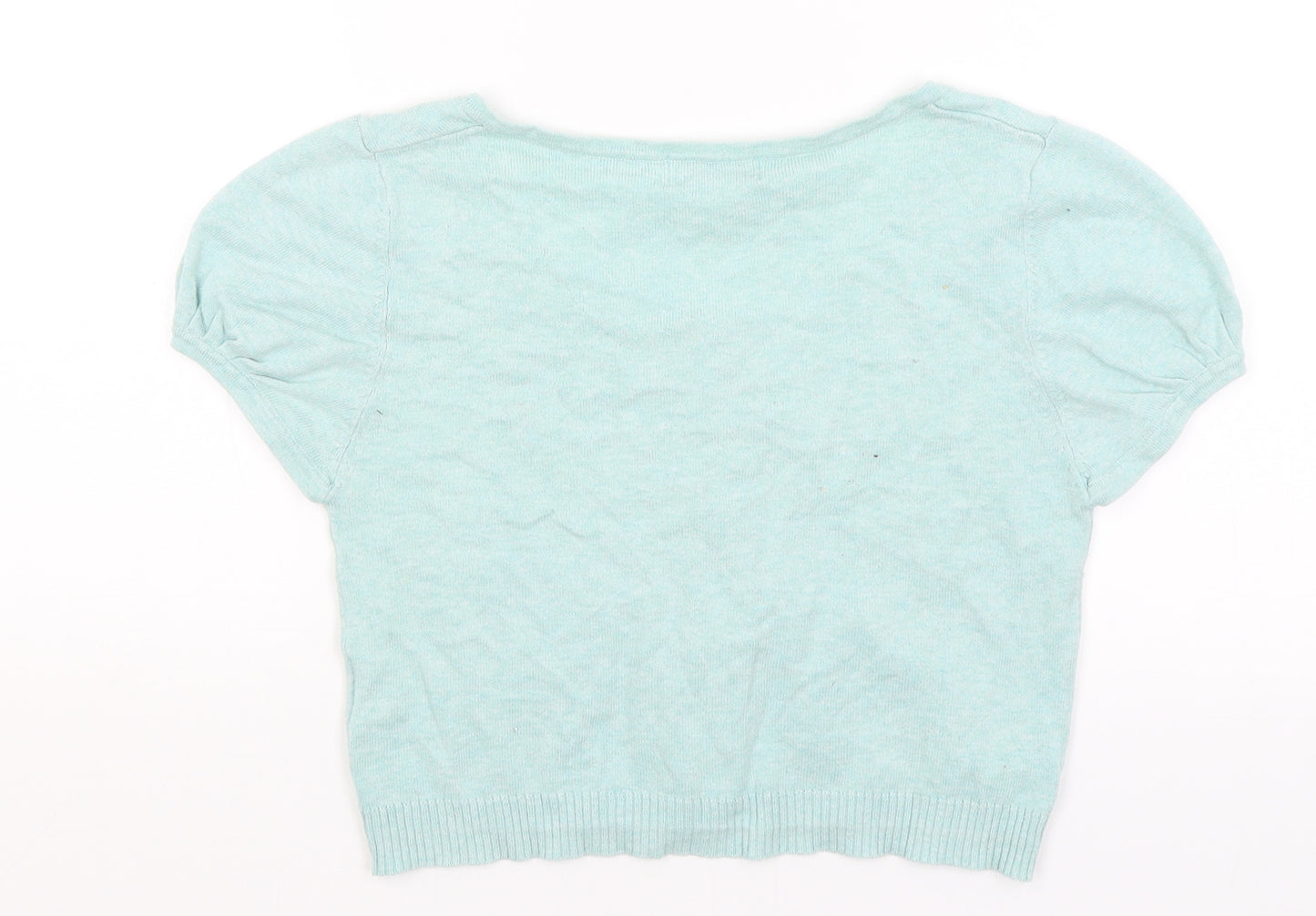 Papaya Womens Blue   Cardigan Jumper Size 10