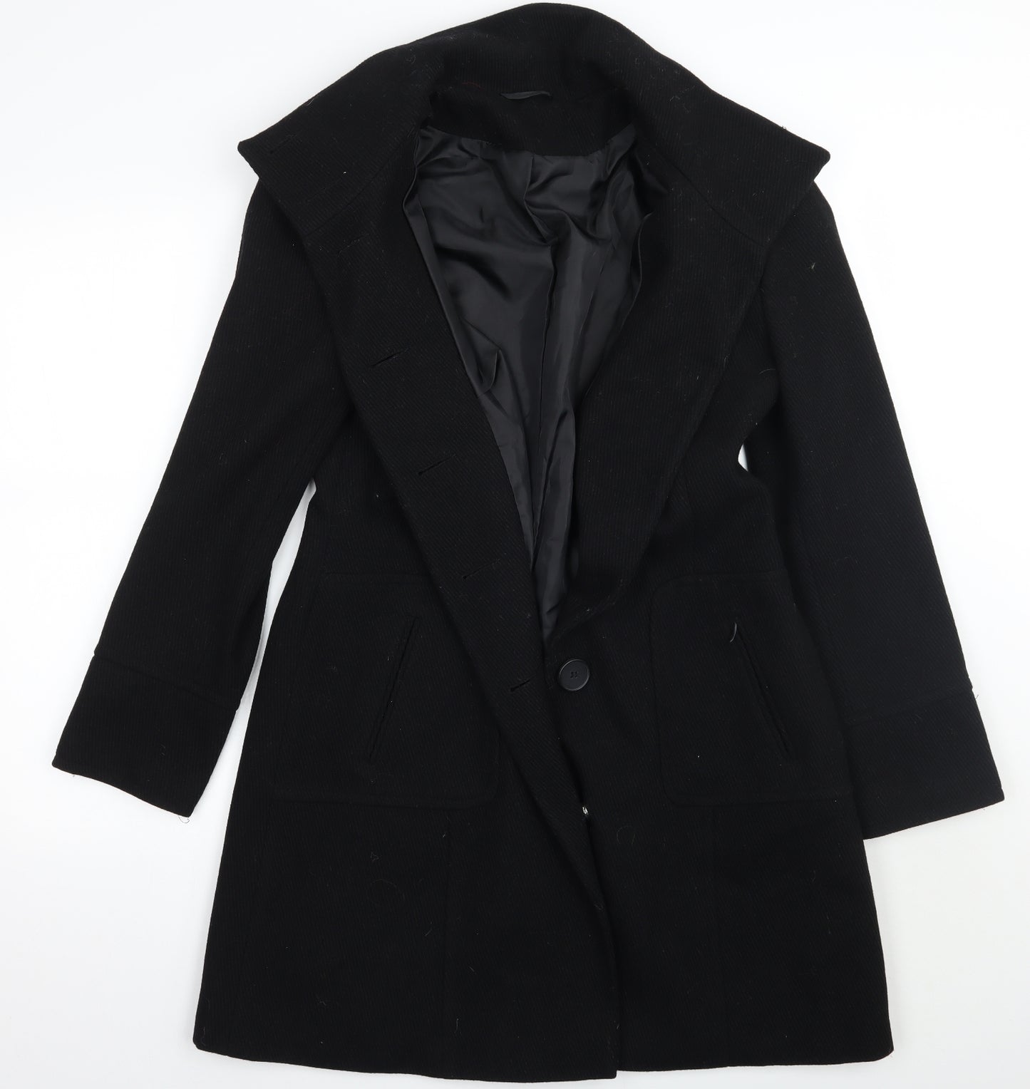 Newlook Womens Black   Jacket Coat Size 14