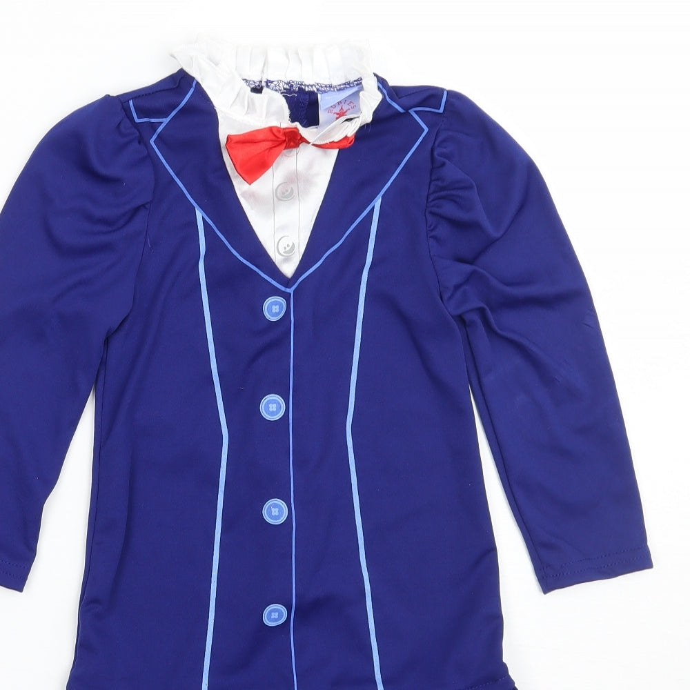 Rubies Girls Blue   A-Line  Size 4-5 Years  - Mary Poppins