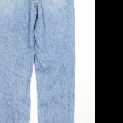 ASOS Womens Blue   Mom Jeans Size 27 L30 in