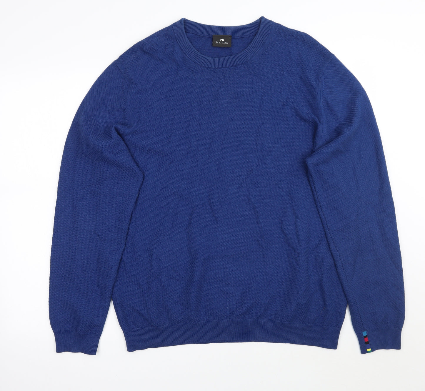 Paul Smith Mens Blue   Pullover Jumper Size L