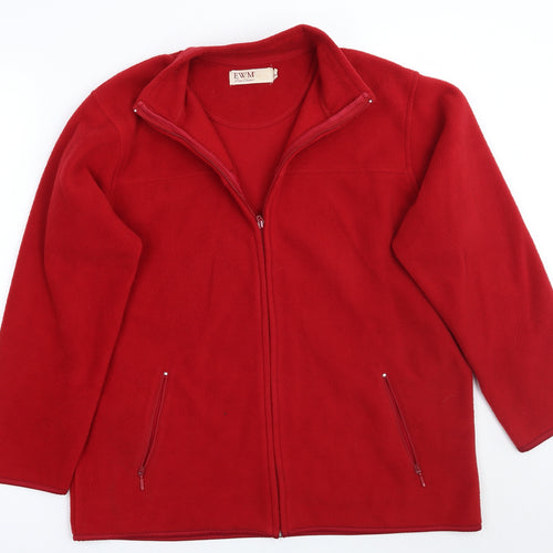 EWM Womens Red   Jacket  Size M