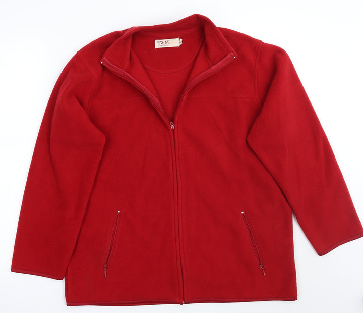 EWM Womens Red   Jacket  Size M
