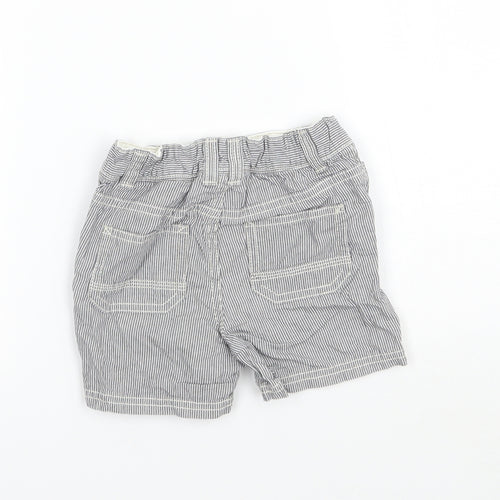 TU Baby White Striped  Cropped Leggings Size 9-12 Months