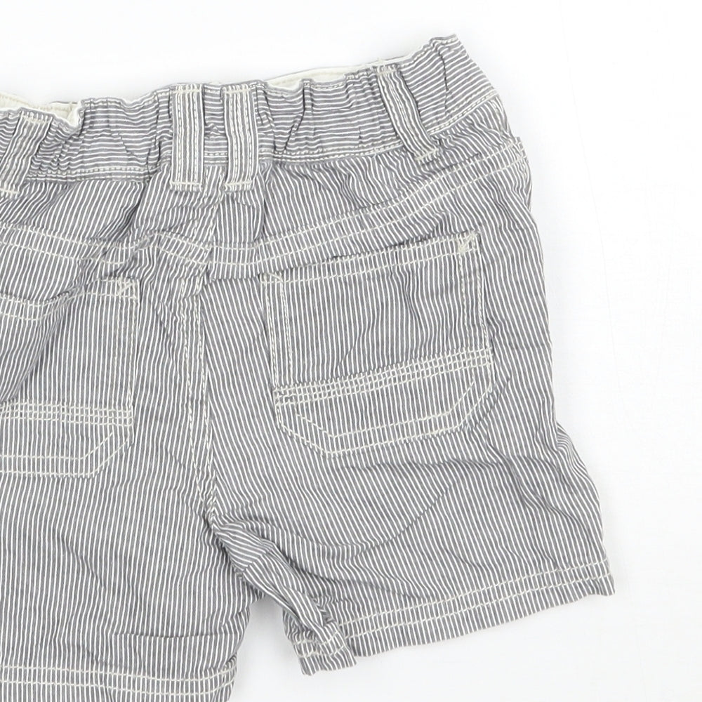 TU Baby White Striped  Cropped Leggings Size 9-12 Months