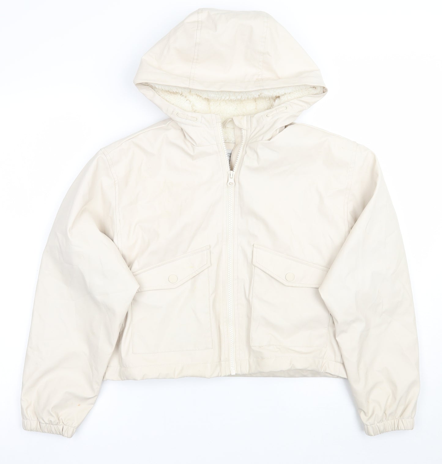 Primark Girls Ivory   Jacket Coat Size 12 Years
