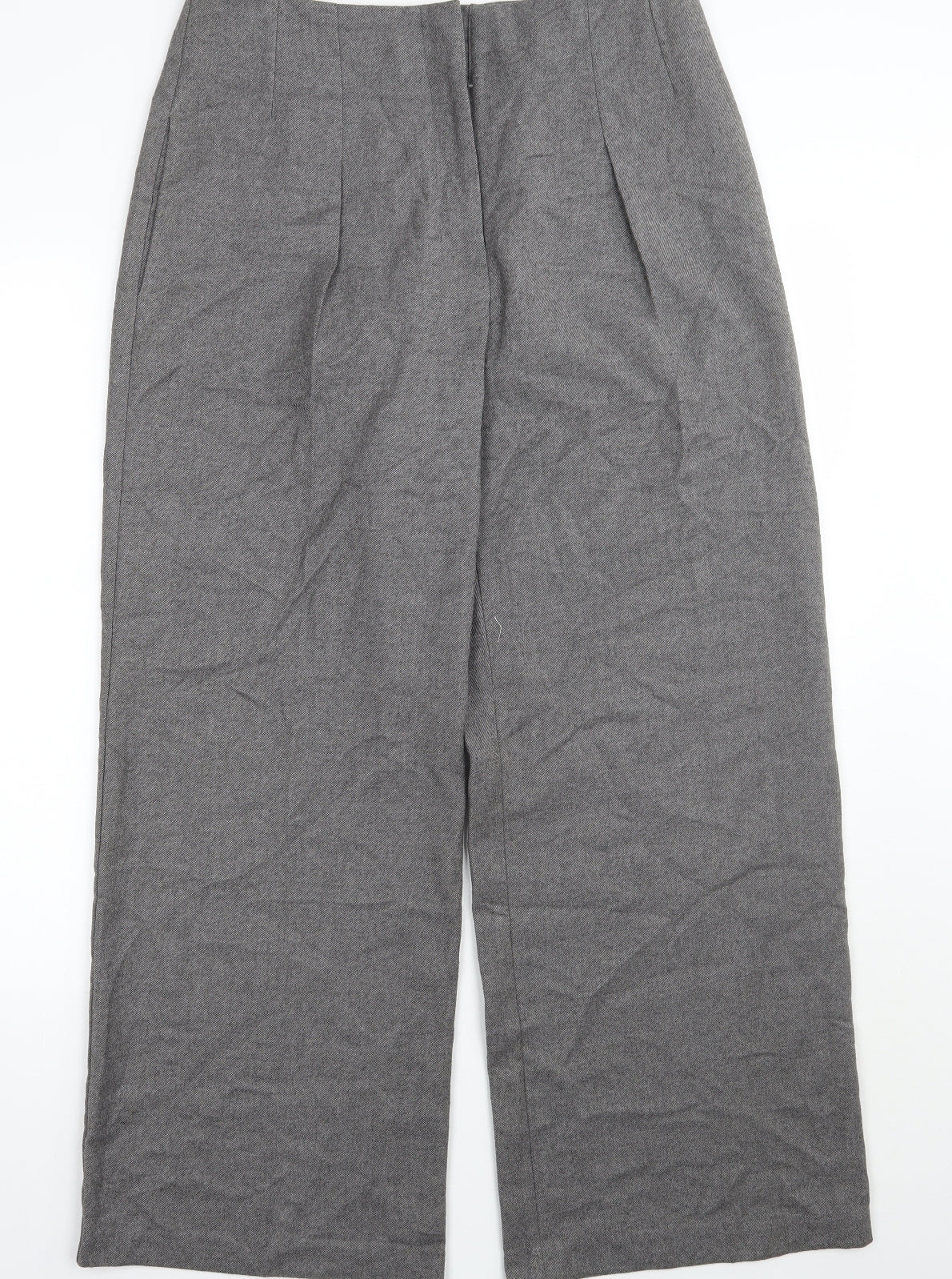 Marks and Spencer Womens Grey   Trousers  Size 12 L29 in