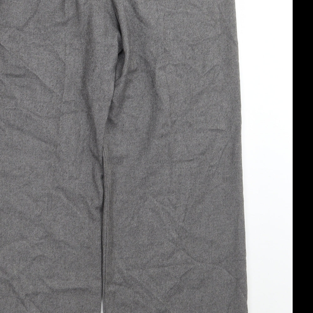 Marks and Spencer Womens Grey   Trousers  Size 12 L29 in
