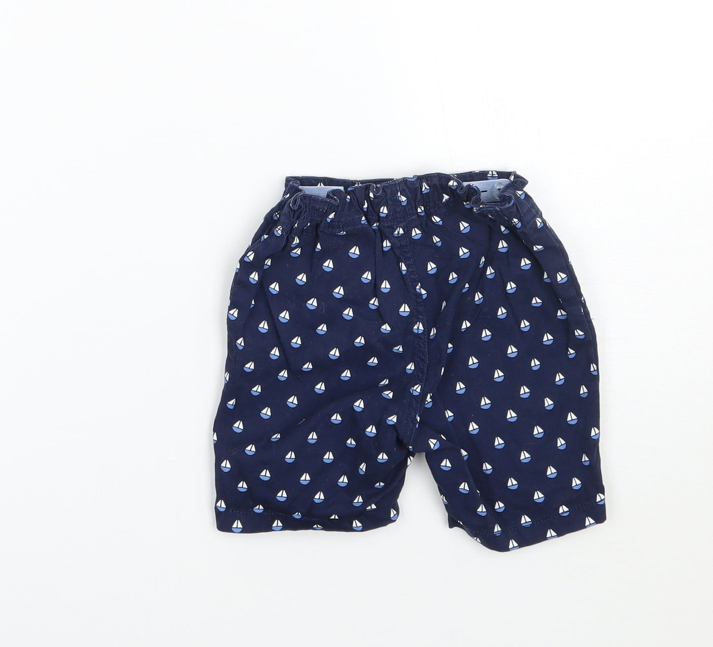 H&M Boys Blue   Cropped Trousers Size 3-6 Months