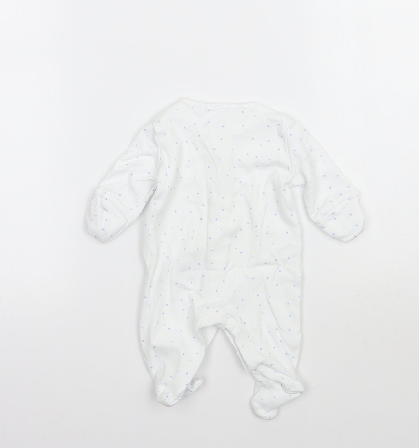NEXT Baby White Geometric  Babygrow One-Piece Size Newborn